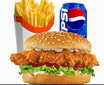 Grillo's Chicken Fillet Burger Meal