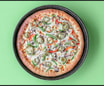 Veggie Volcano Pizza