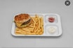 Grillo's Quarter Pounder Cheeseburer Meal